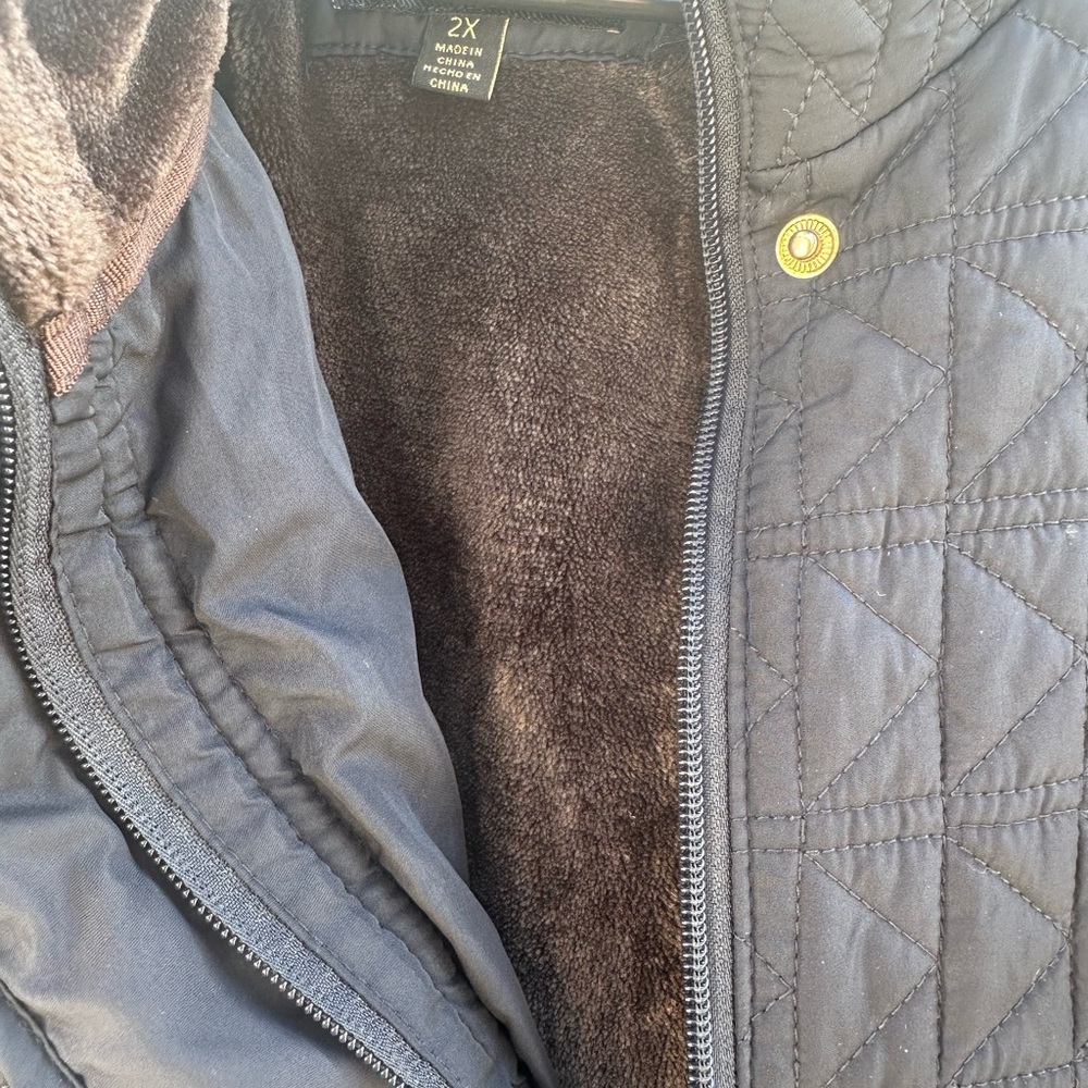 Weatherproof Navy Quilted Jacket - Picture 6 of 8